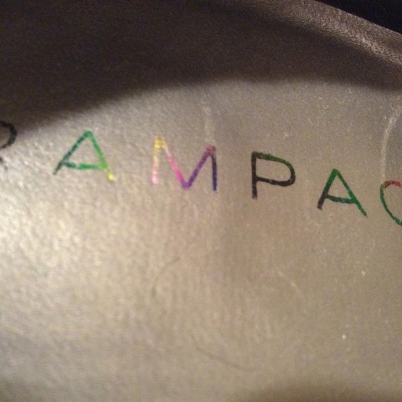 RAMPAGE Black matte 1" platform pumps; 4" curvy block heels; NWOT SIze 8.5 M. - Picture 4 of 7